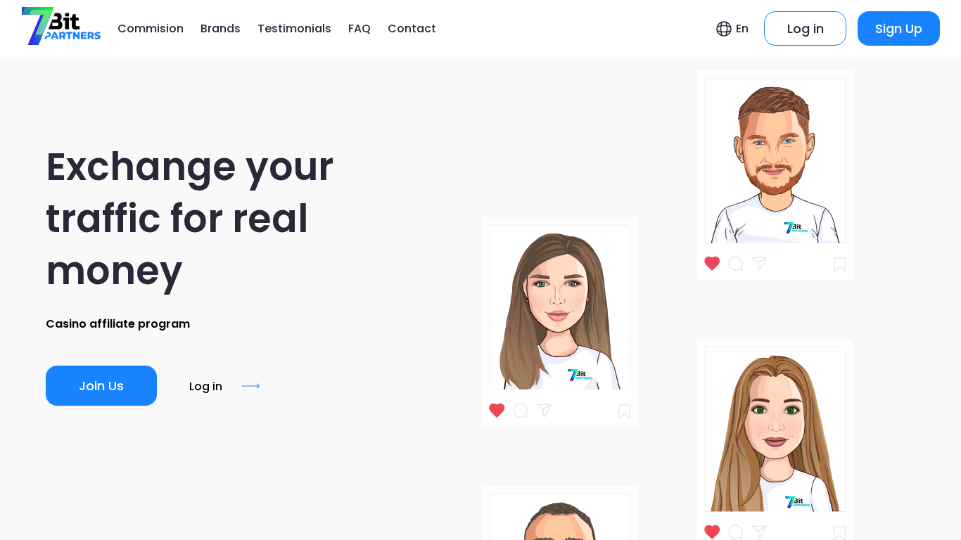 Programa de Afiliados 7Bit Partners