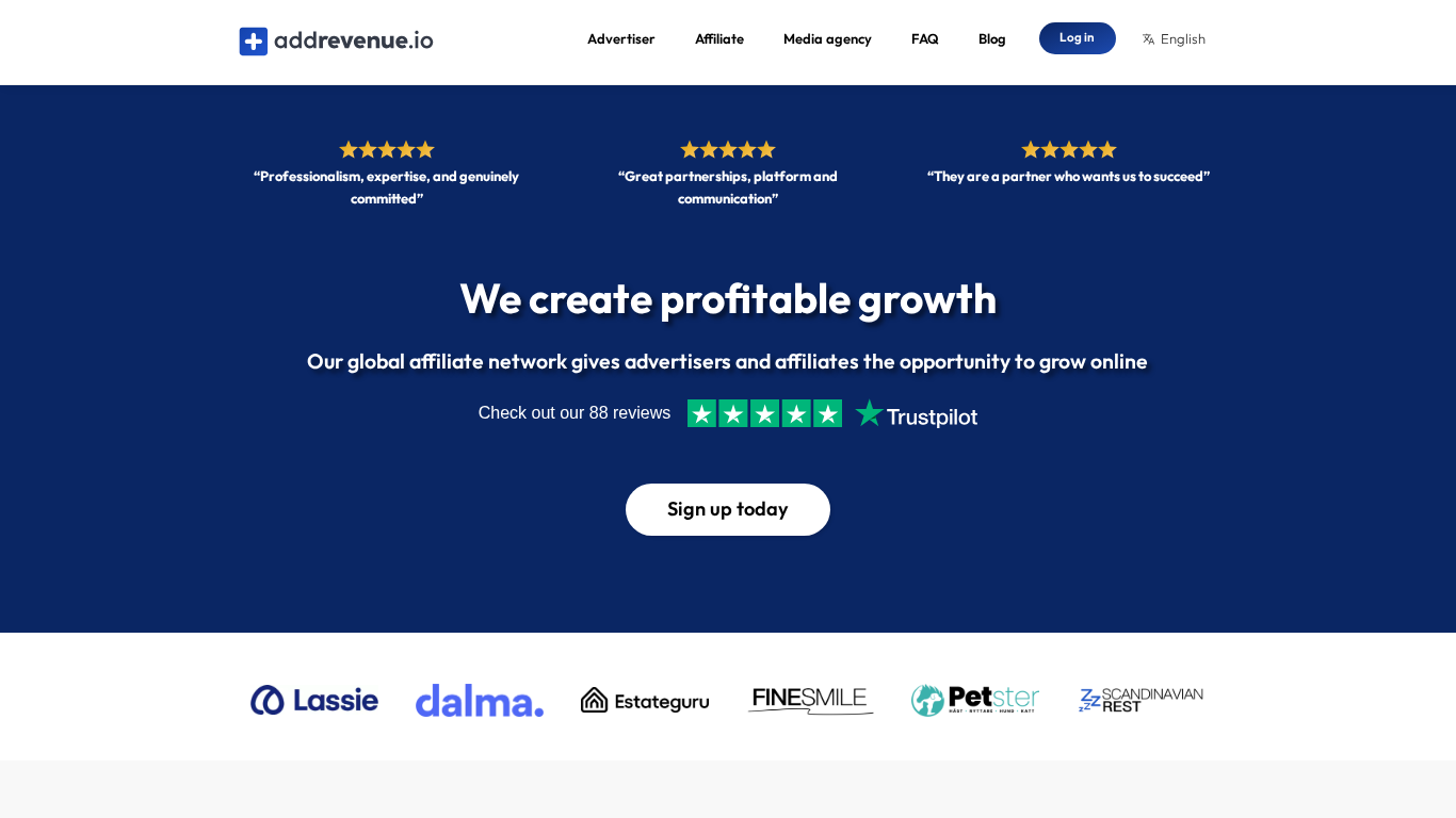 Programa de Afiliados de Addrevenue.io