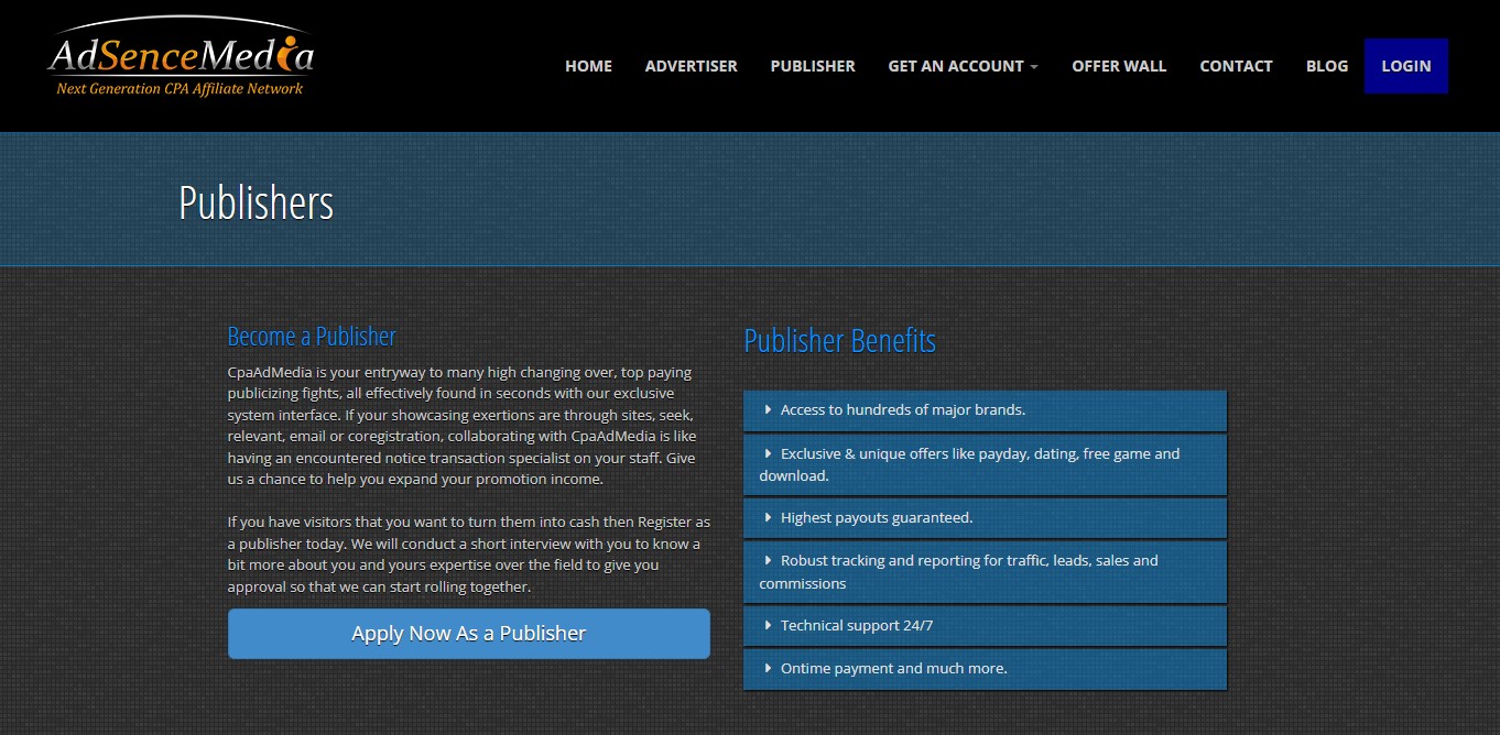 Programa de Afiliados de AdSenceMedia