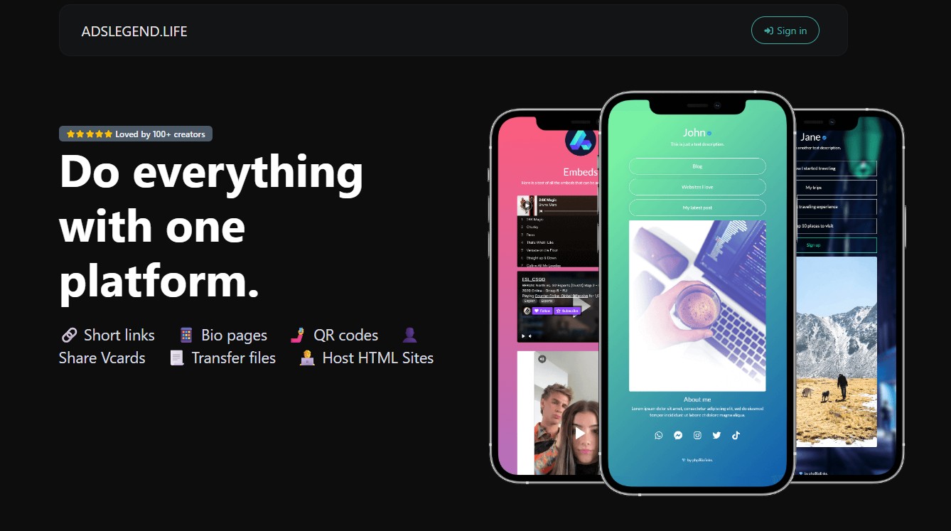 Programa de Afiliados de AdsLegend