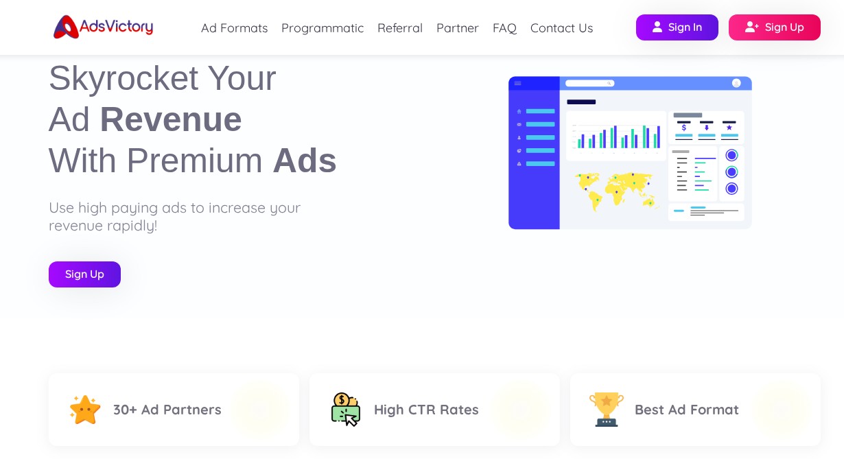 Programa de Afiliados de AdsVictory