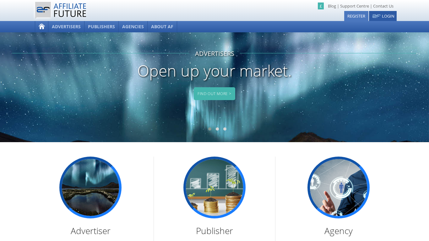 Programa de Afiliados de AffiliateFuture