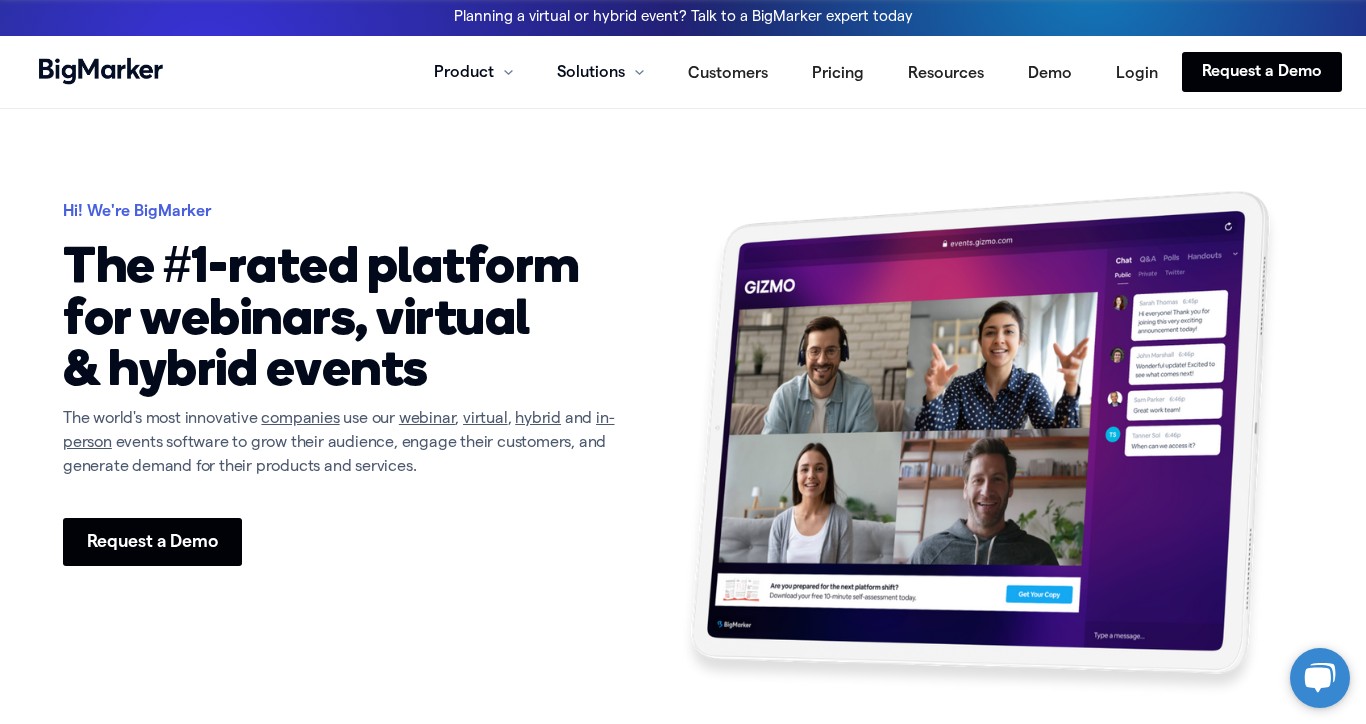 Programa de Afiliados de BigMarker