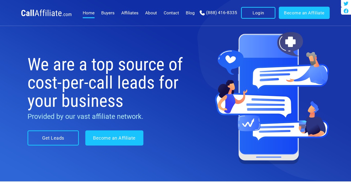 Programa de Afiliados de CallAffiliate