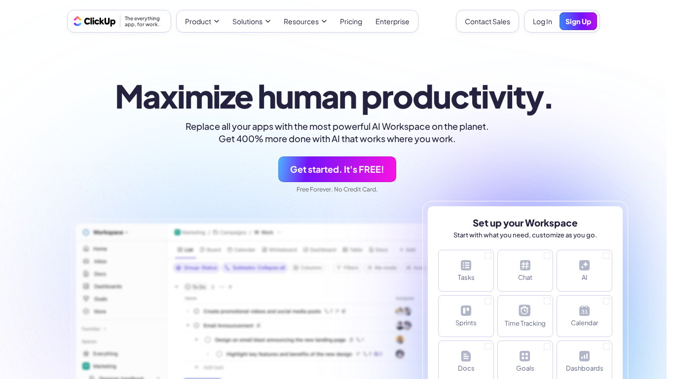 Programa de Afiliados de ClickUp