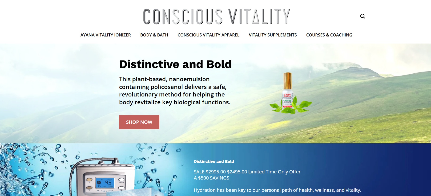 Programa de Afiliados de Conscious Vitality
