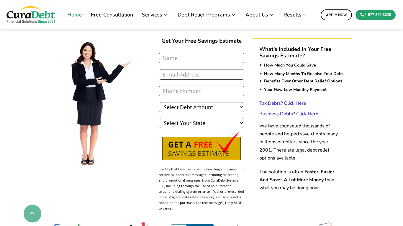 Programa de Afiliados de CuraDebt