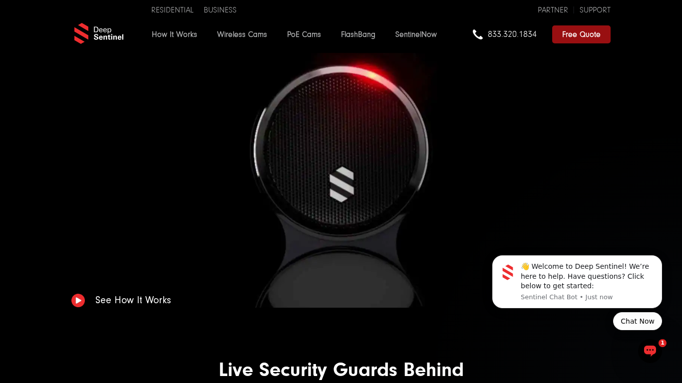 Programa de Afiliados de Deep Sentinel