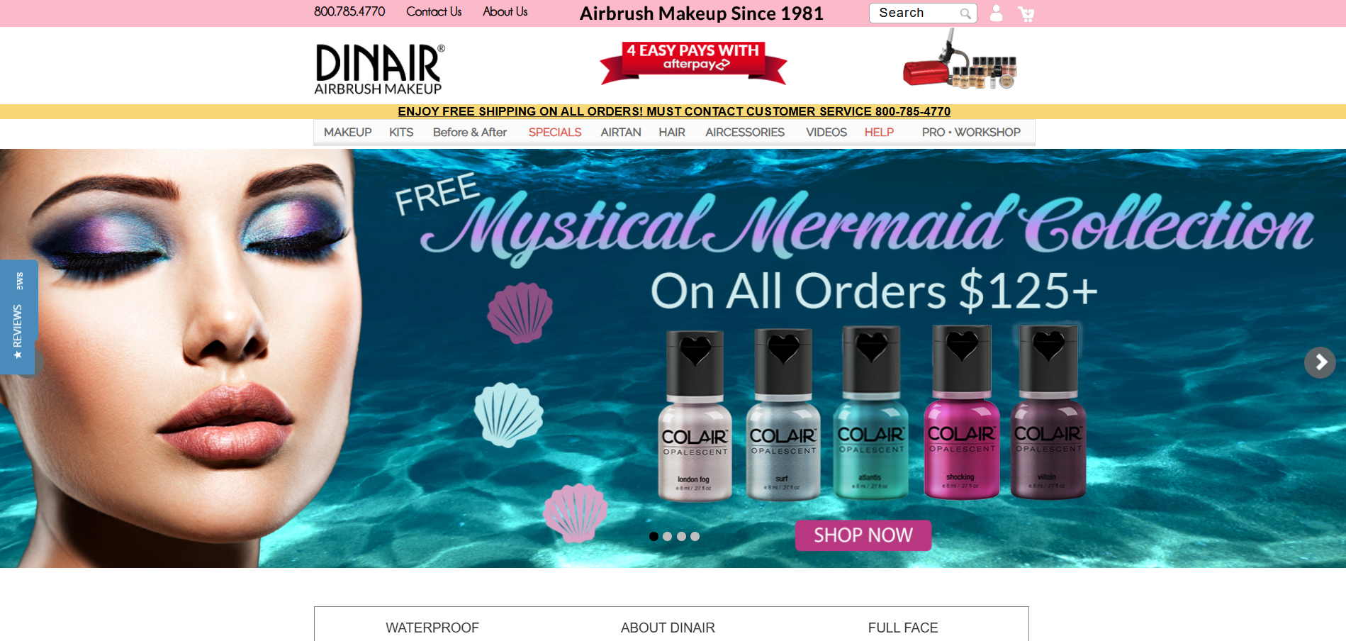 Programa de Afiliados de Dinair Airbrush Makeup