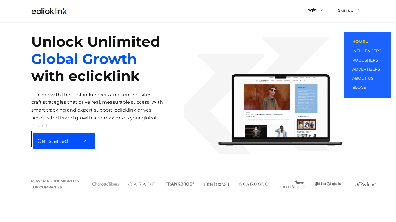 Programa de Afiliados de eclicklink