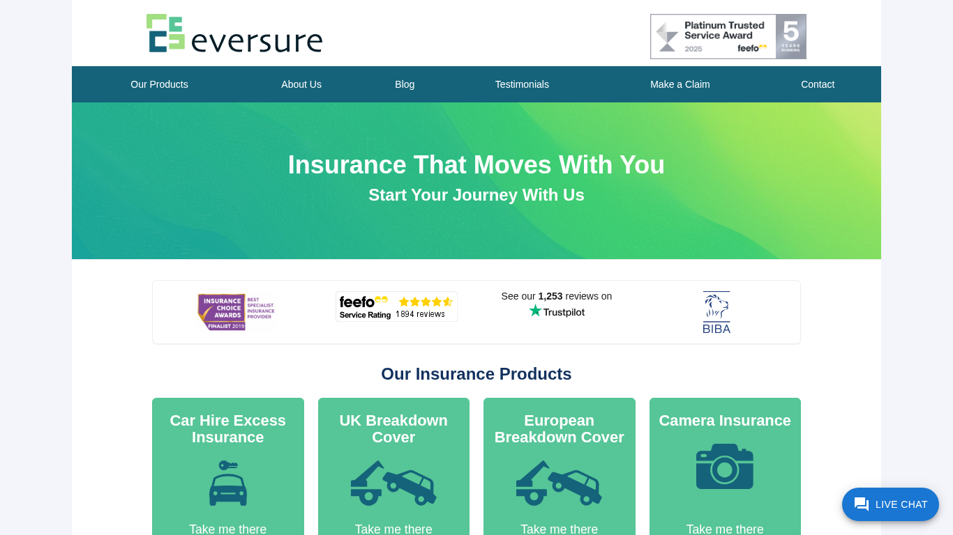 Programa de Afiliados de Eversure Insurance