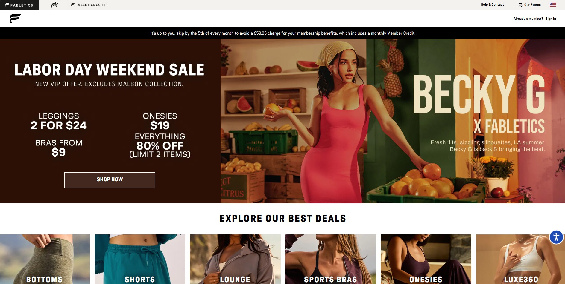 Programa de Afiliados de Fabletics