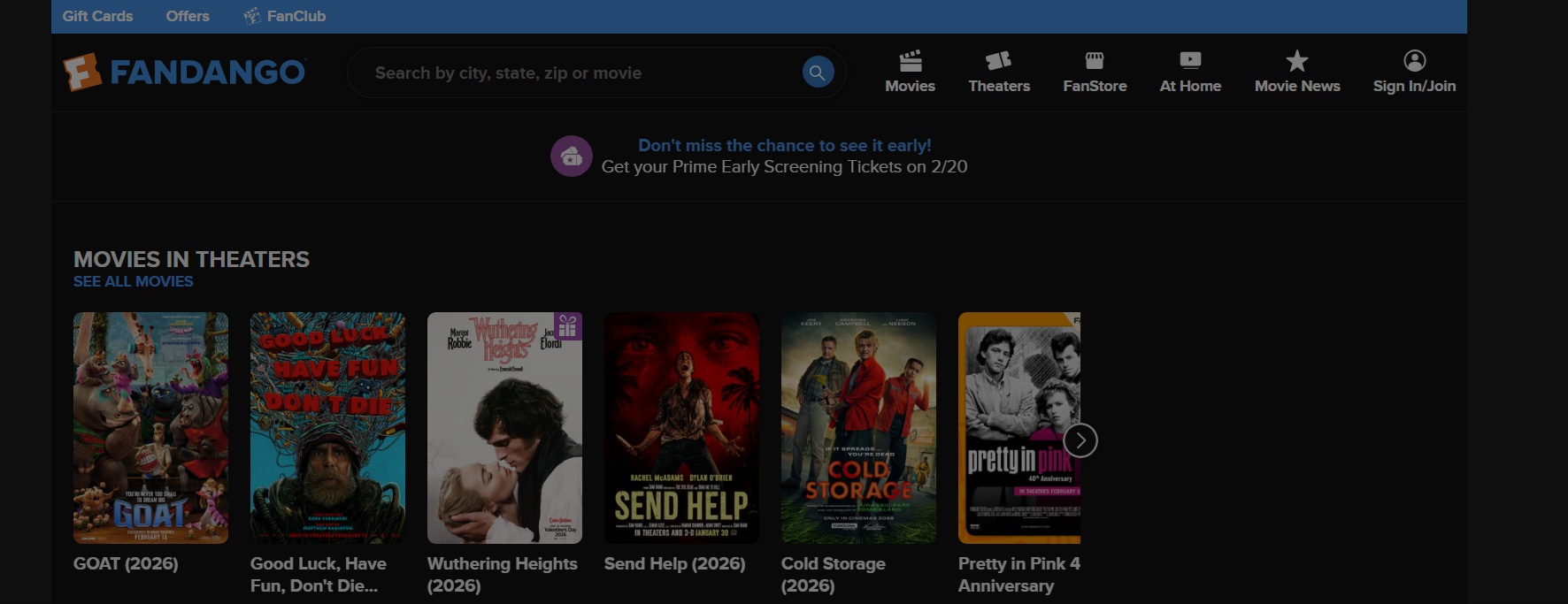 Programa de Afiliados de Fandango