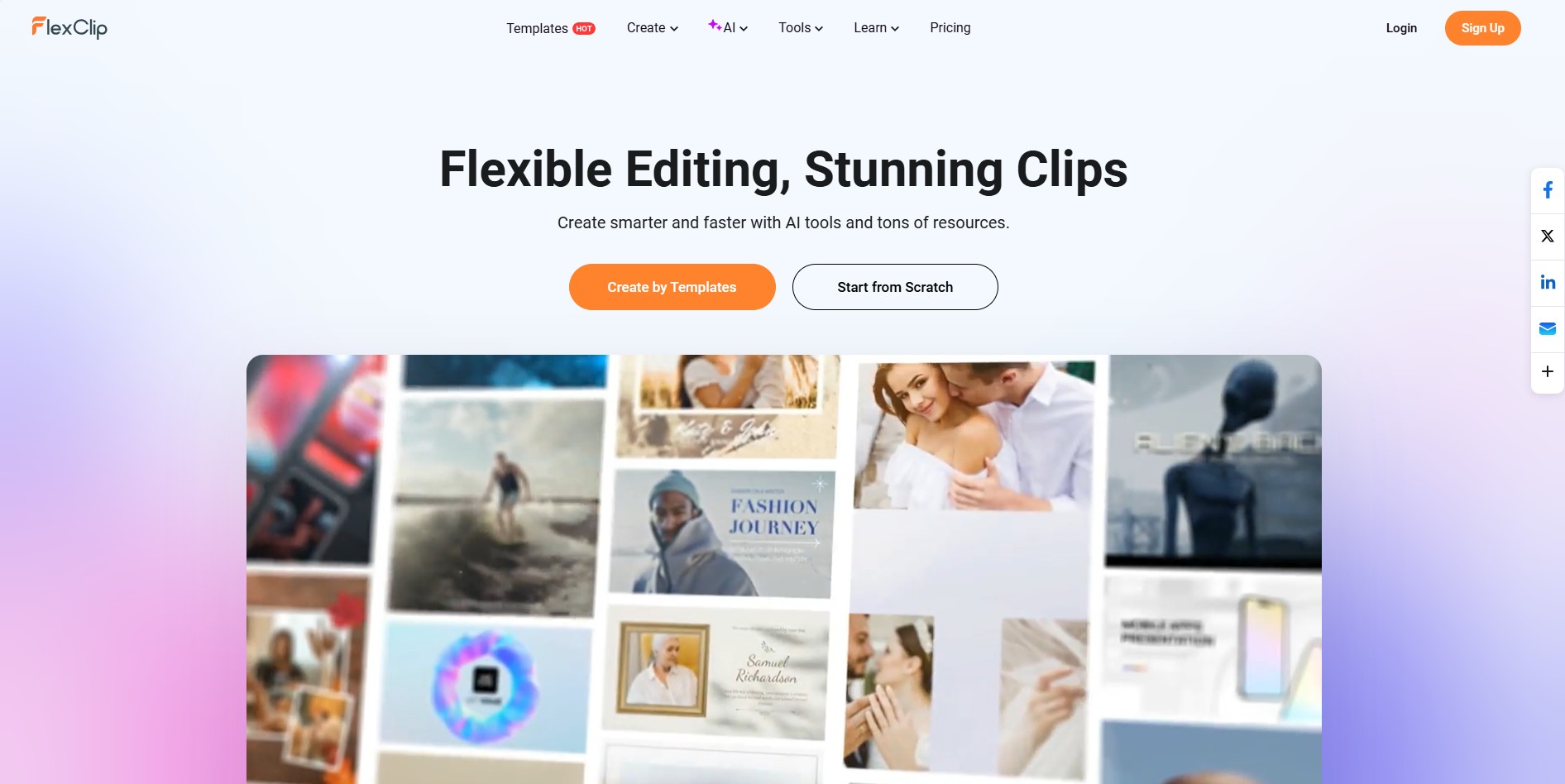 Programa de afiliados de FlexClip