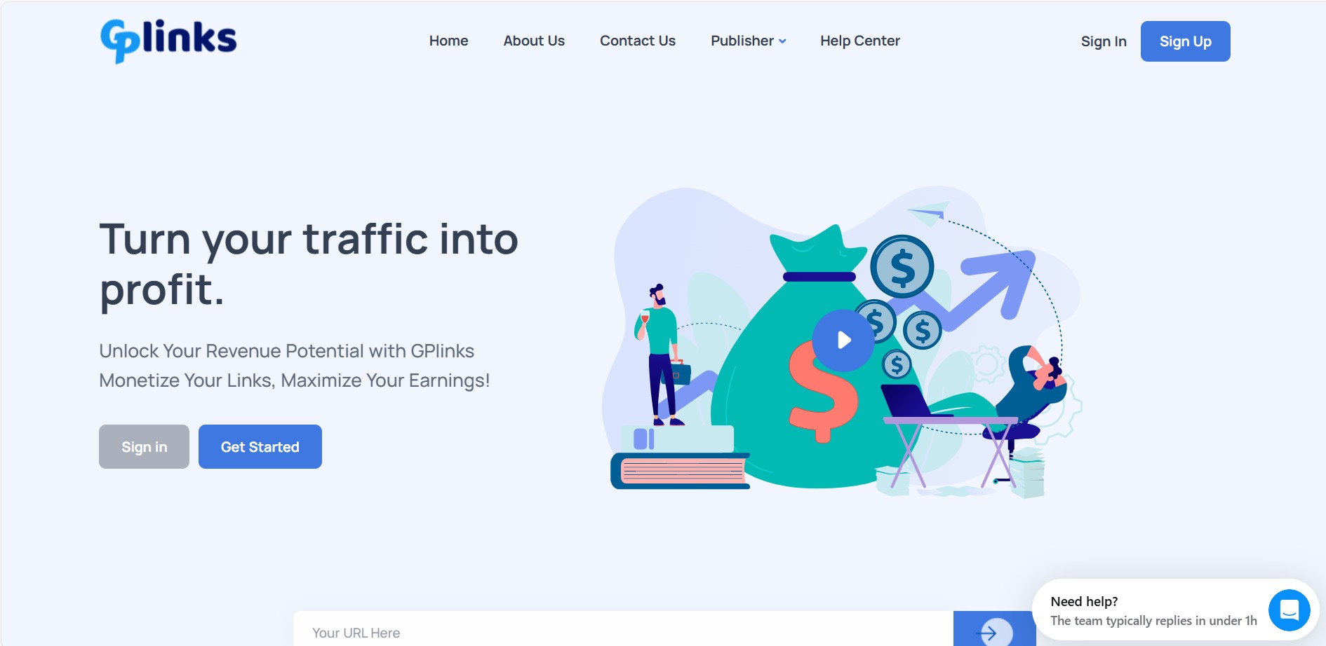 Programa de Afiliados de GPlinks