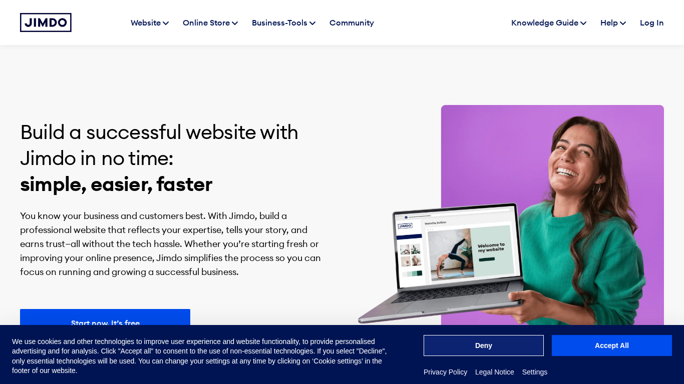 Programa de Afiliados de Jimdo