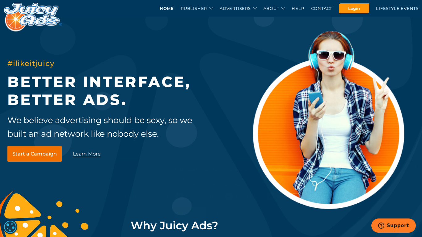 Programa de afiliados de JuicyAds