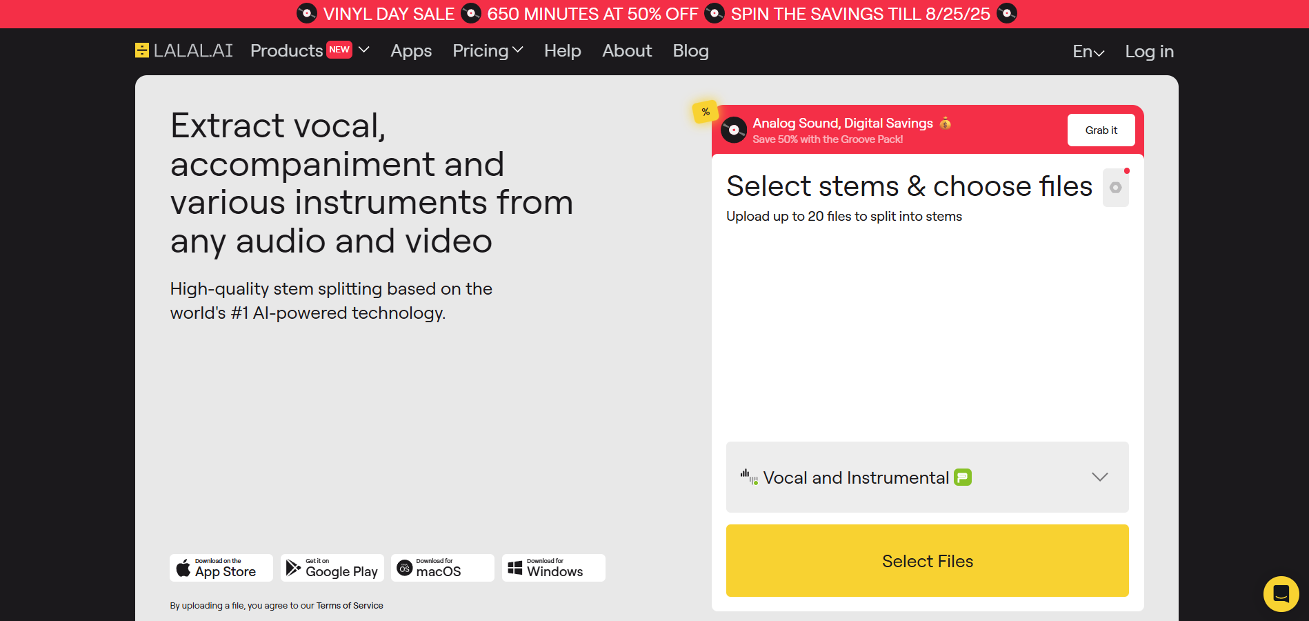 Programa de Afiliados de LALAL.AI