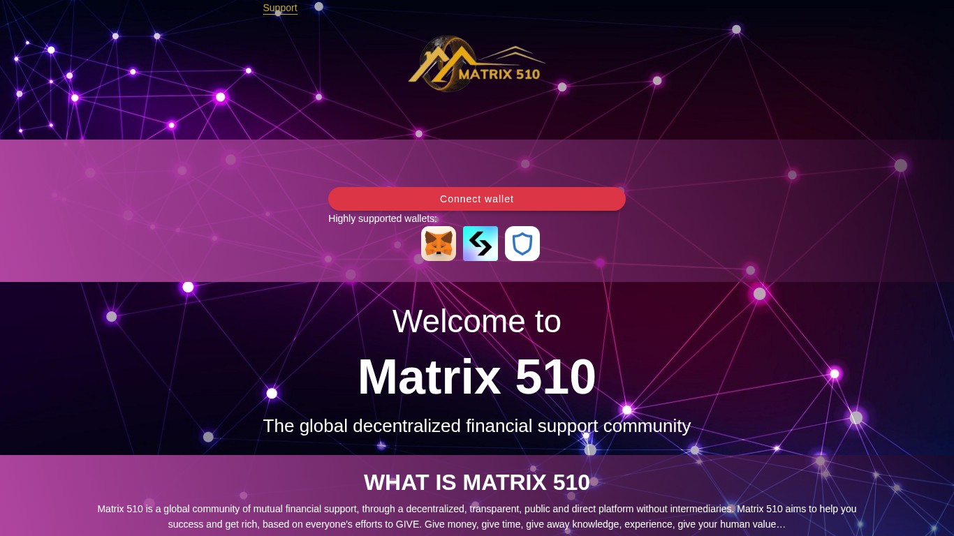 Programa de Afiliados de Matrix 510