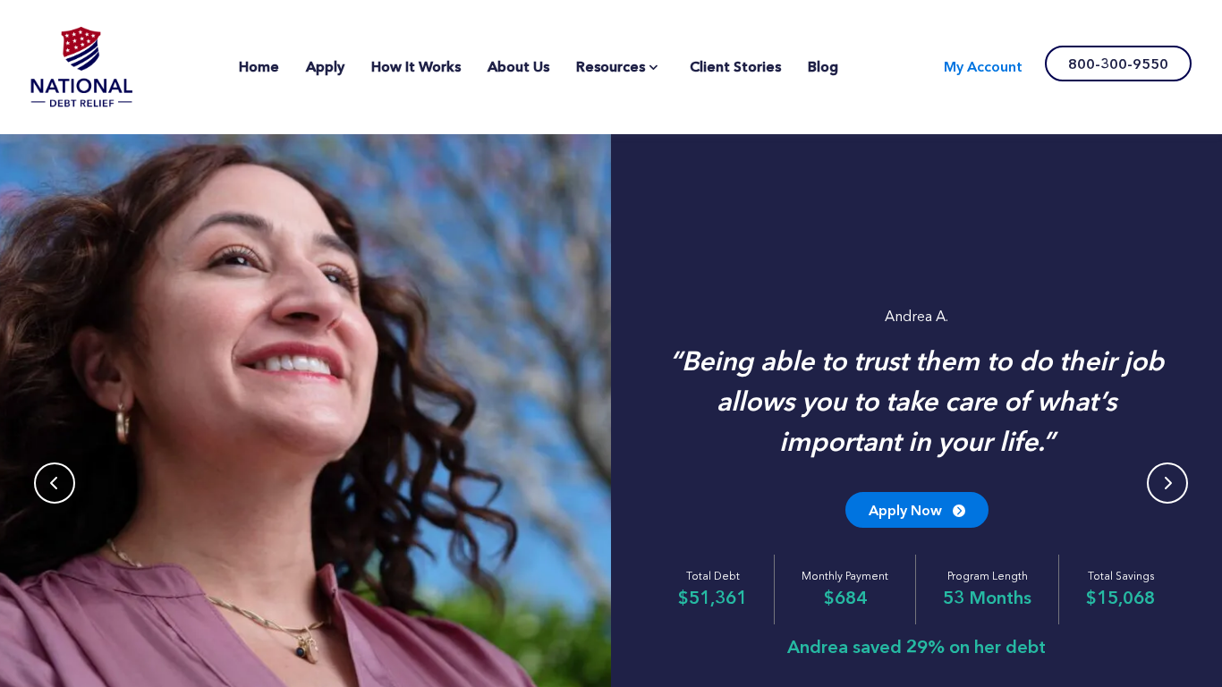 Programa de Afiliados de National Debt Relief