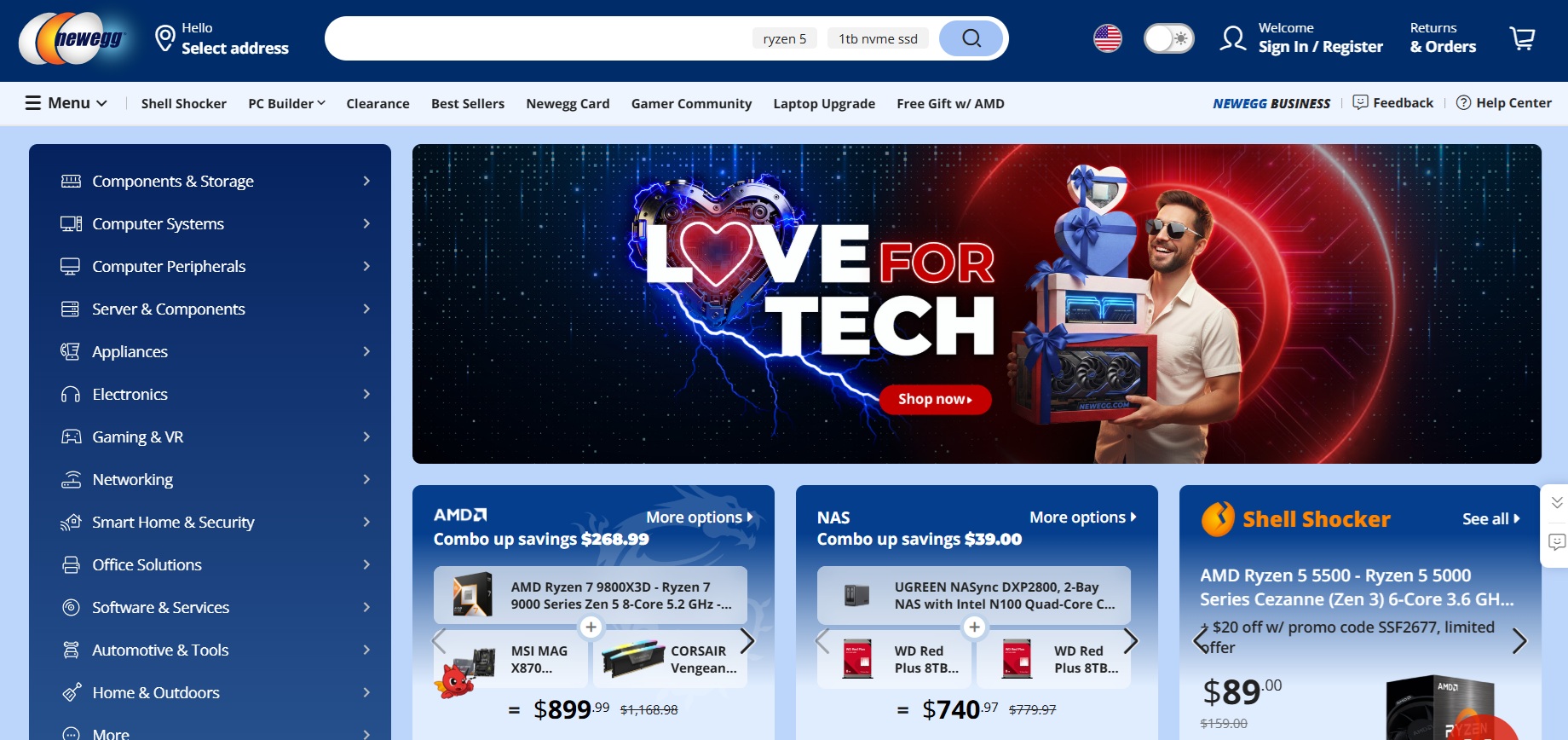 Programa de Afiliados de Newegg