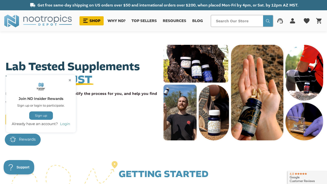 Programa de Afiliados de Nootropics Depot