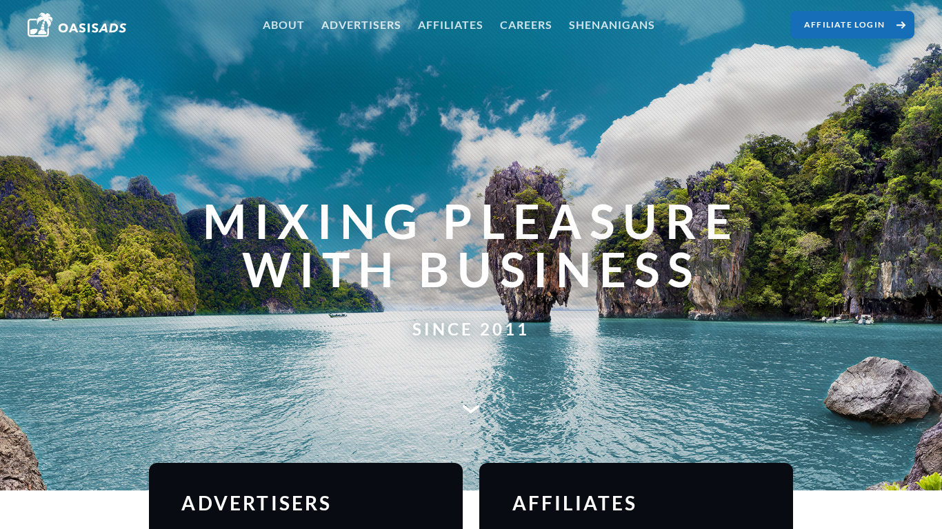 Programa de Afiliados de Oasis Ads Media