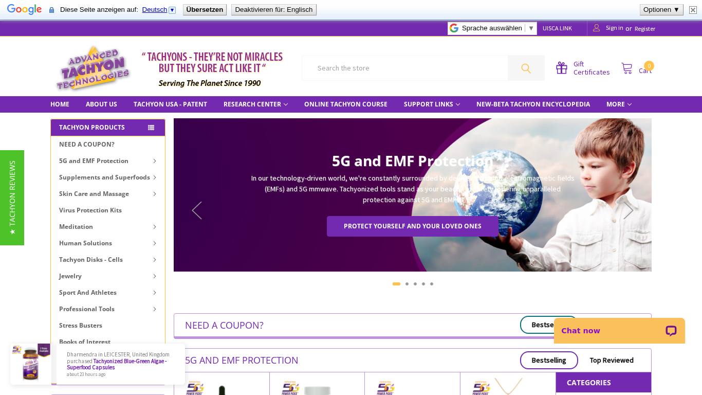 Programa de Afiliados Planet-Tachyon