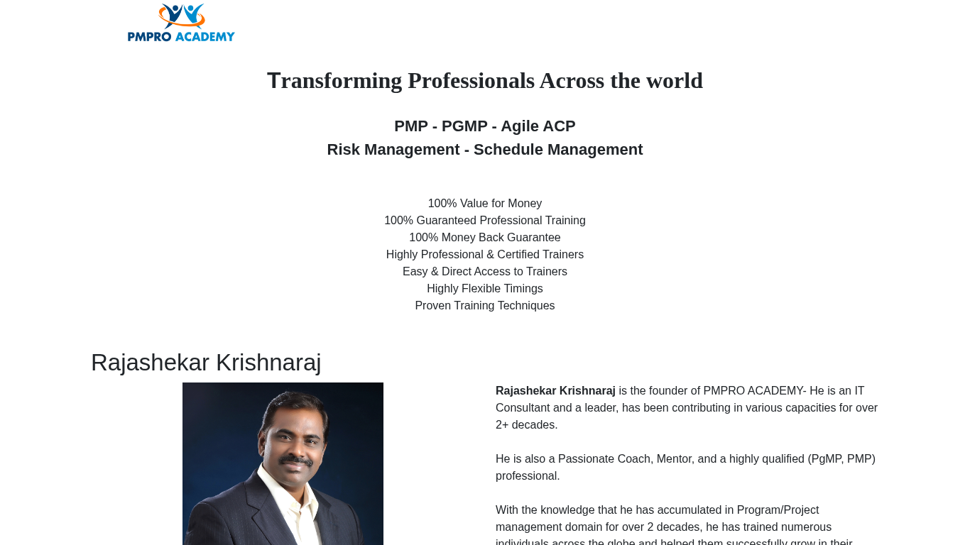 Programa de Afiliados de PM PRO Academy