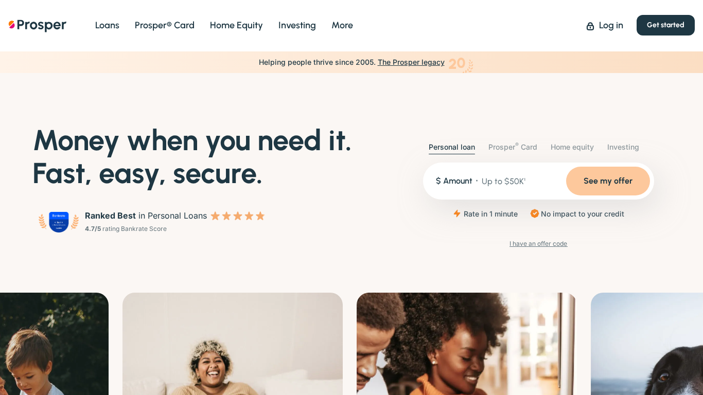 Programa de Afiliados de Prosper