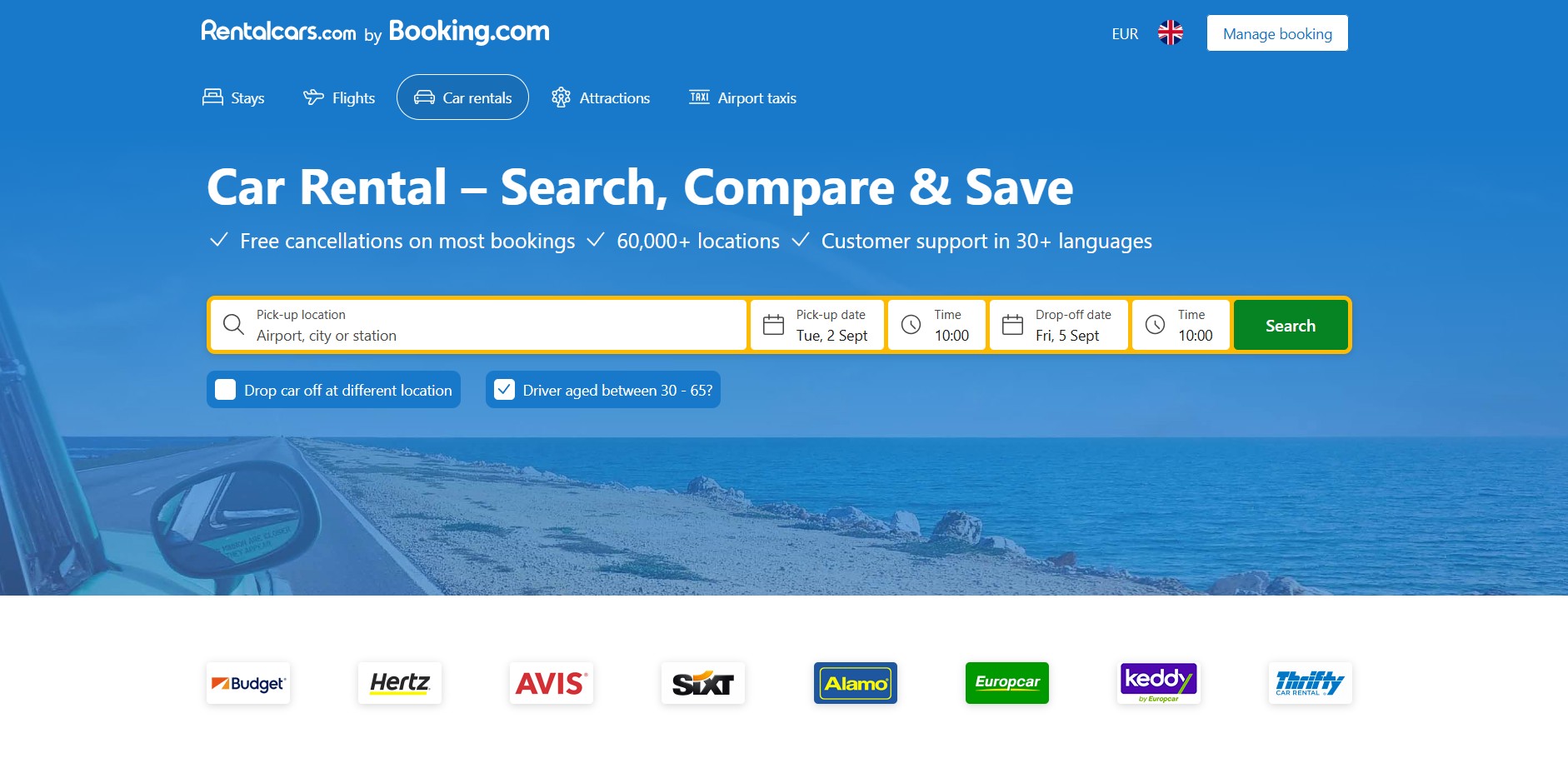 Programa de Afiliados de RentalCars