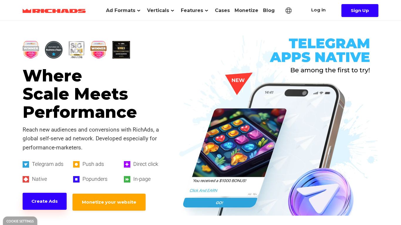 Programa de Afiliados de RichAds