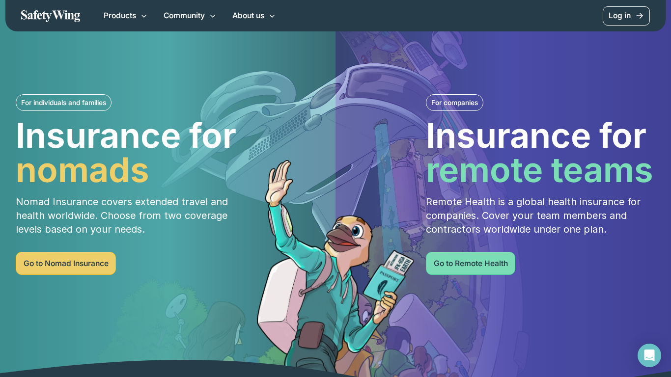 Programa de afiliados de SafetyWing