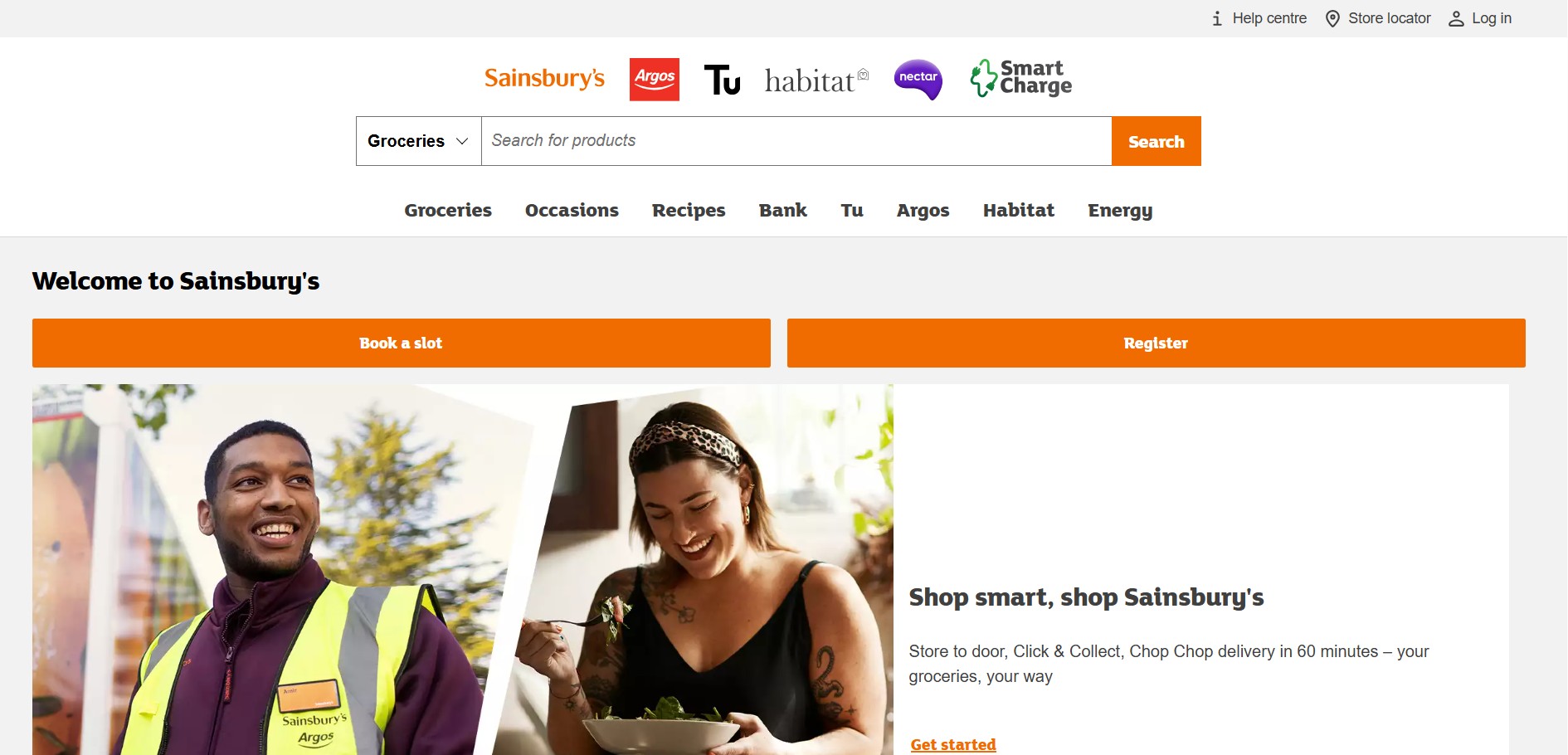 Programa de Afiliados de SAINSBURY’s