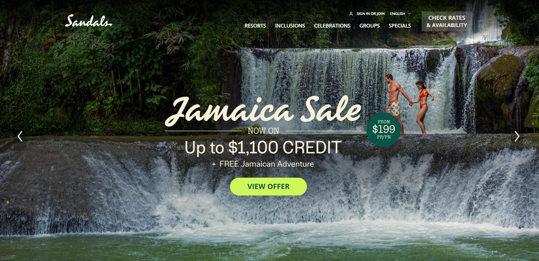 Programa de Afiliados de Sandals y Beaches