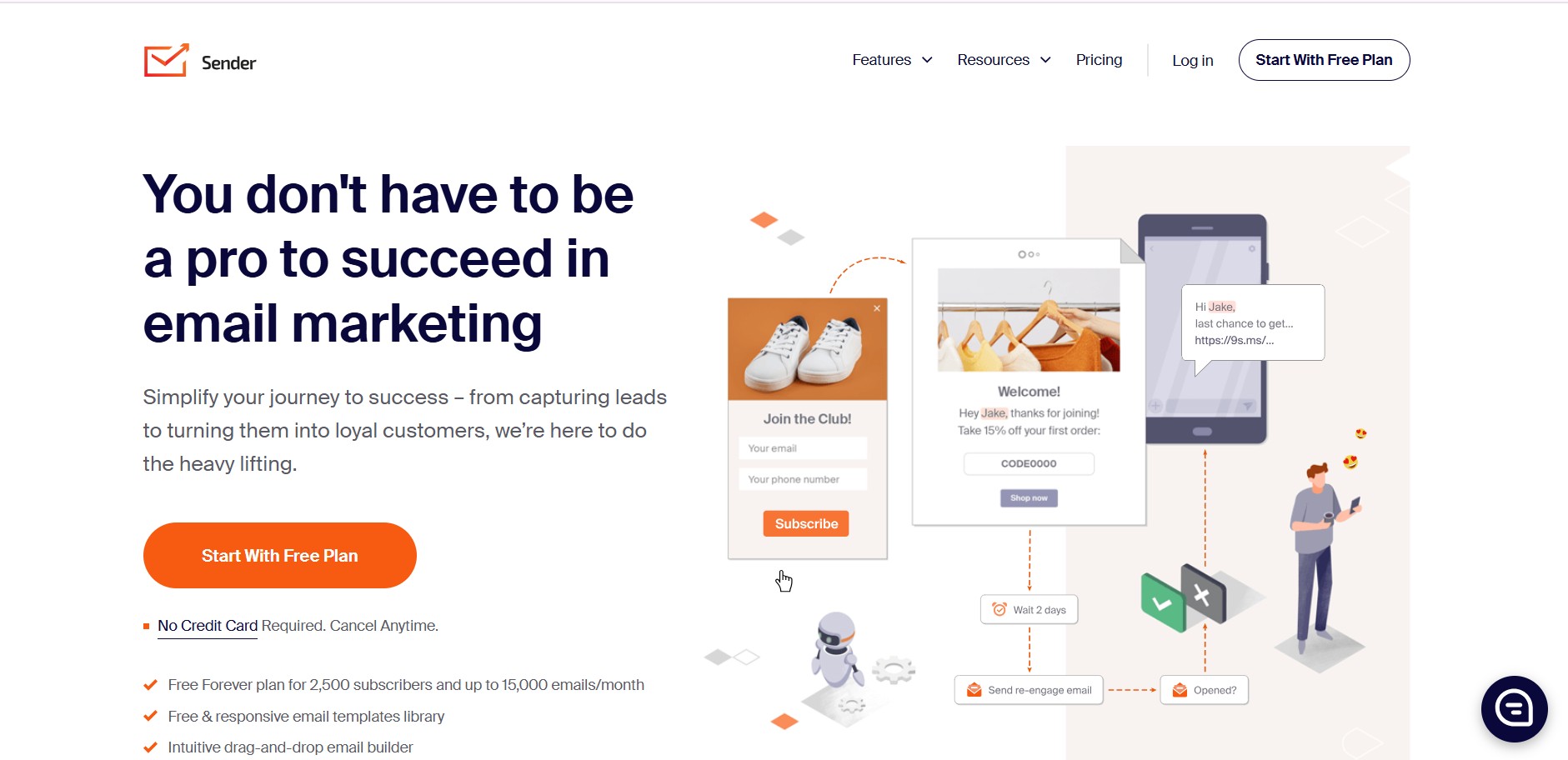 Programa de Afiliados de Sender