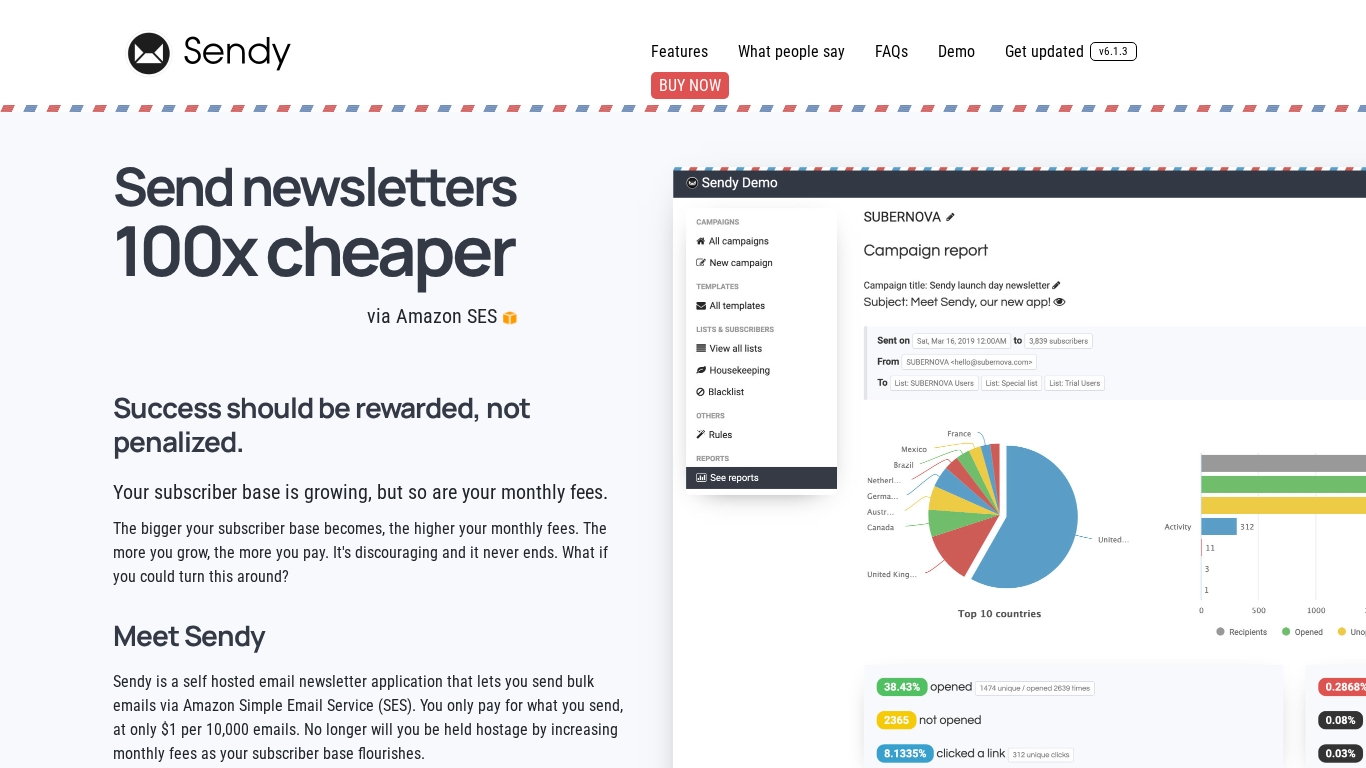 Programa de Afiliados de Sendy