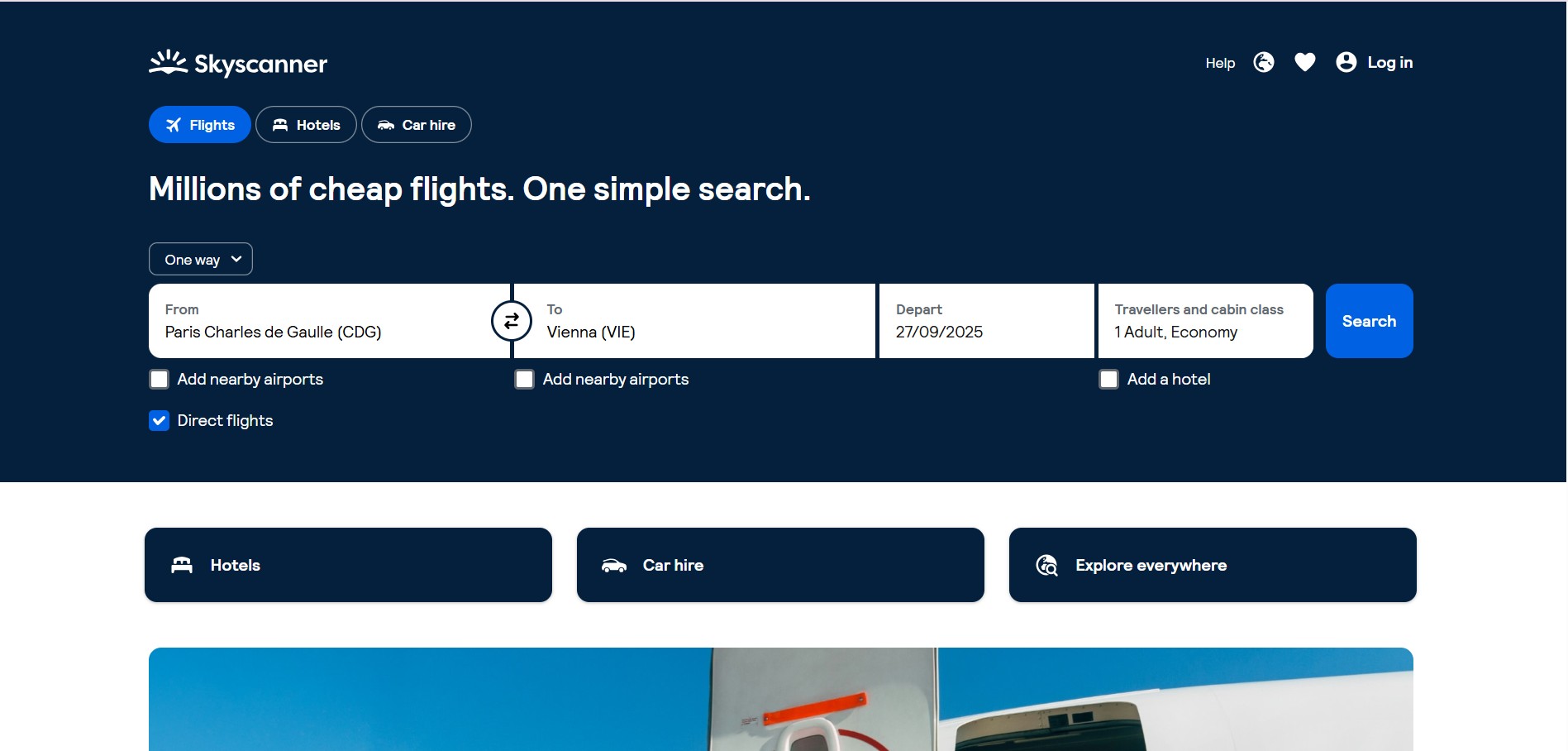 Programa de Afiliados de Skyscanner