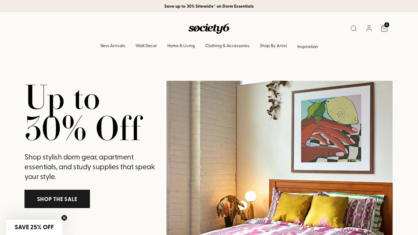 Programa de Afiliados de Society6