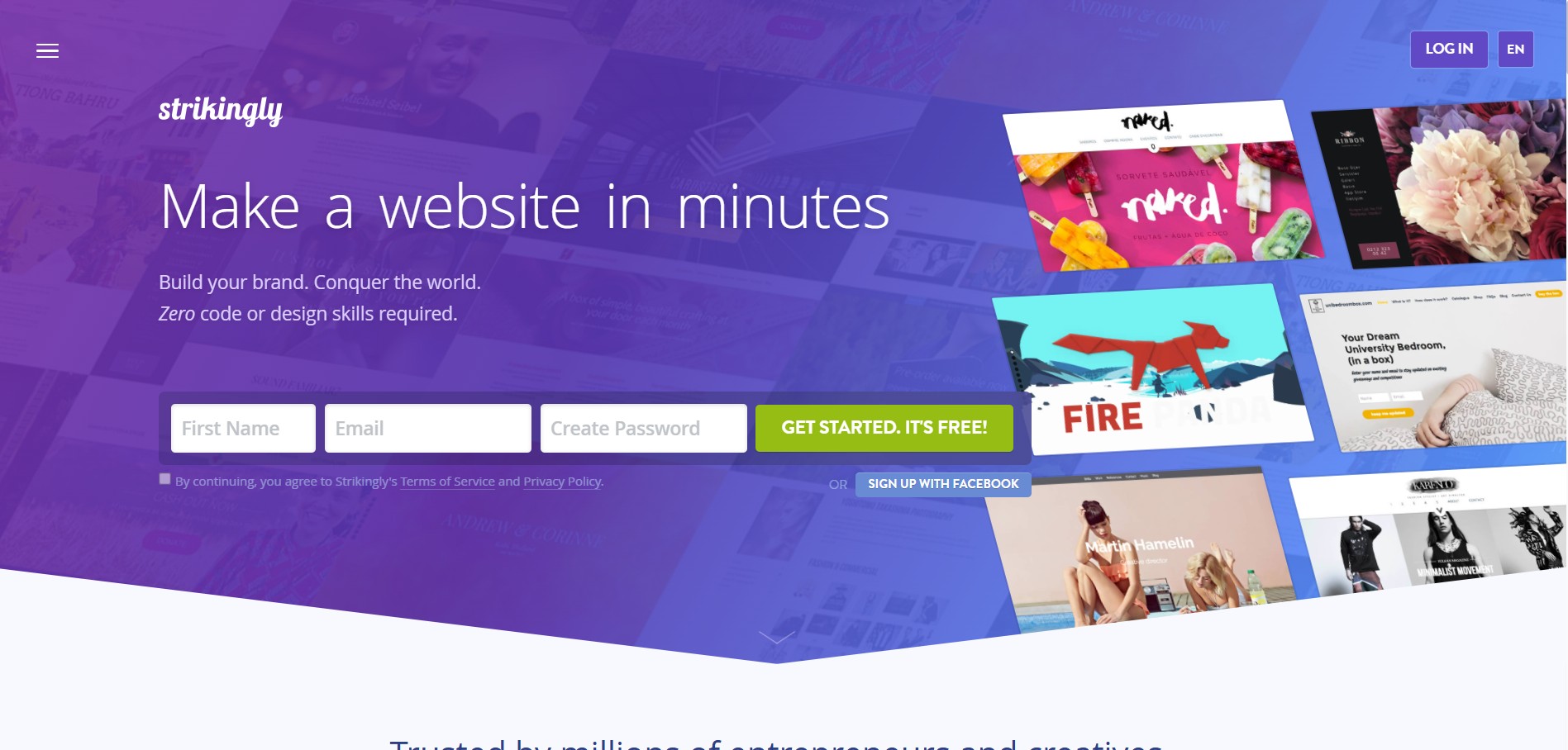 Programa de Afiliados de Strikingly