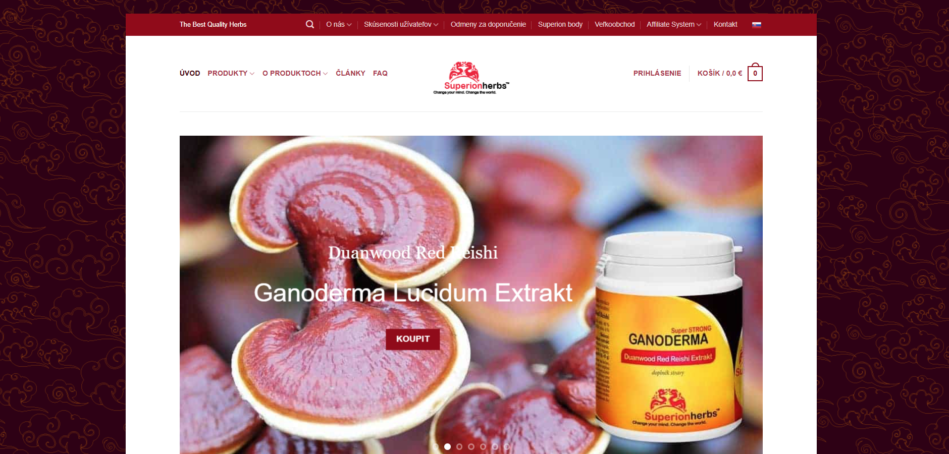 Programa de Afiliados de Superionherbs