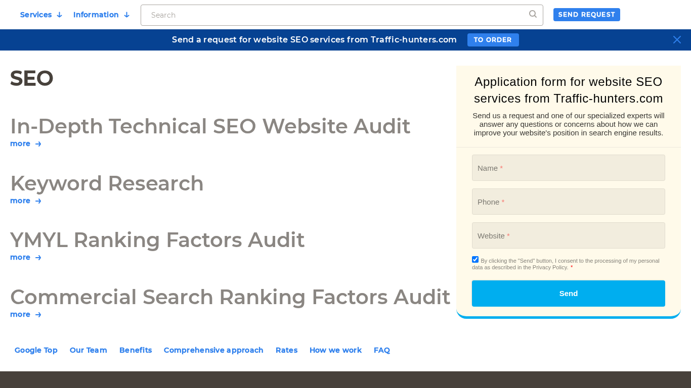 Programa de Afiliados de Traffic Hunters