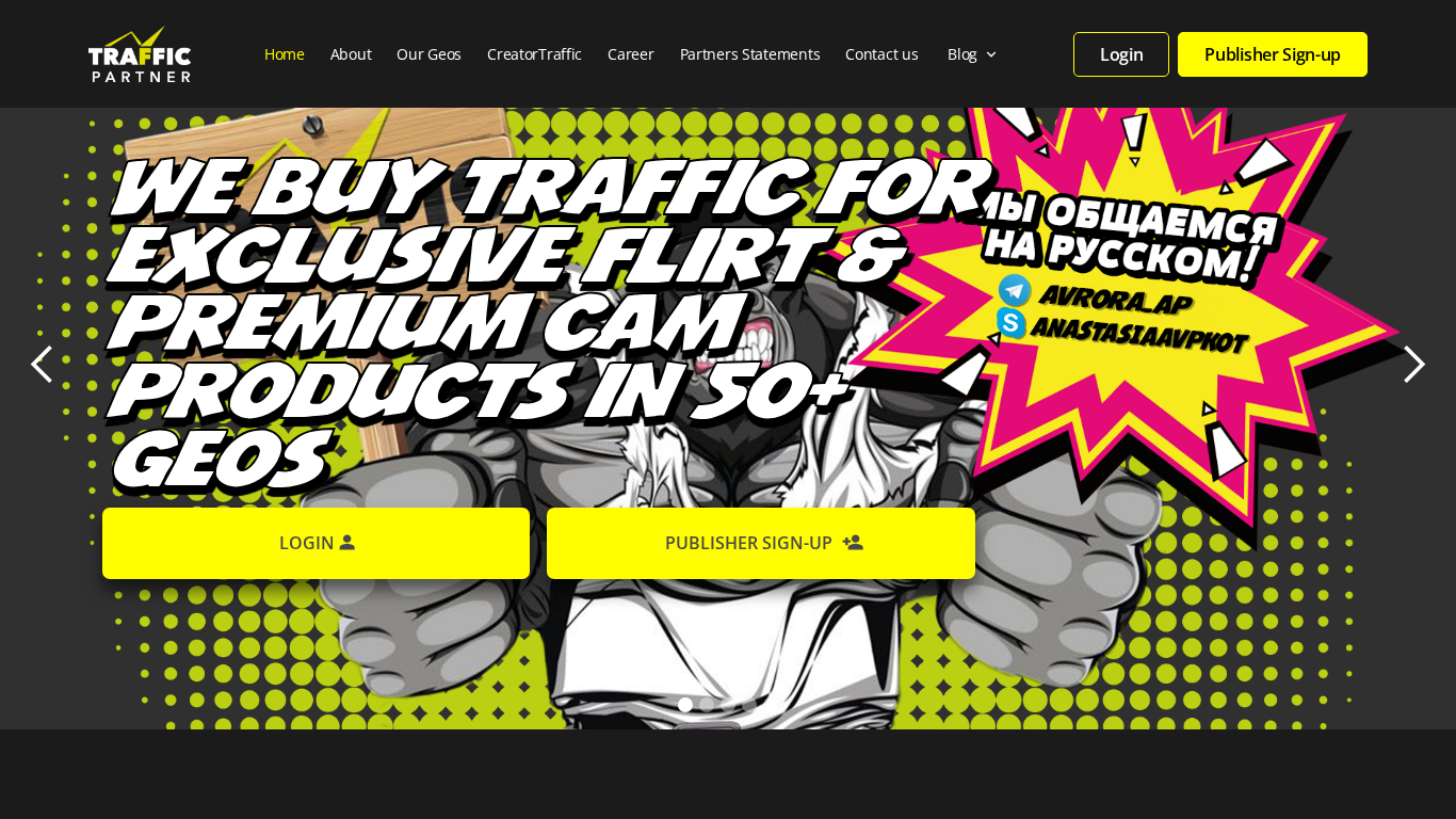 Programa de Afiliados de TrafficPartner