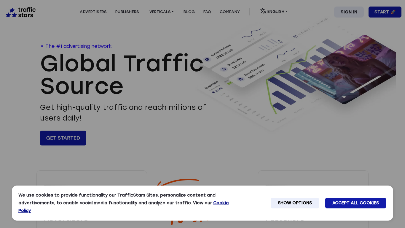 Programa de Afiliados de TrafficStars