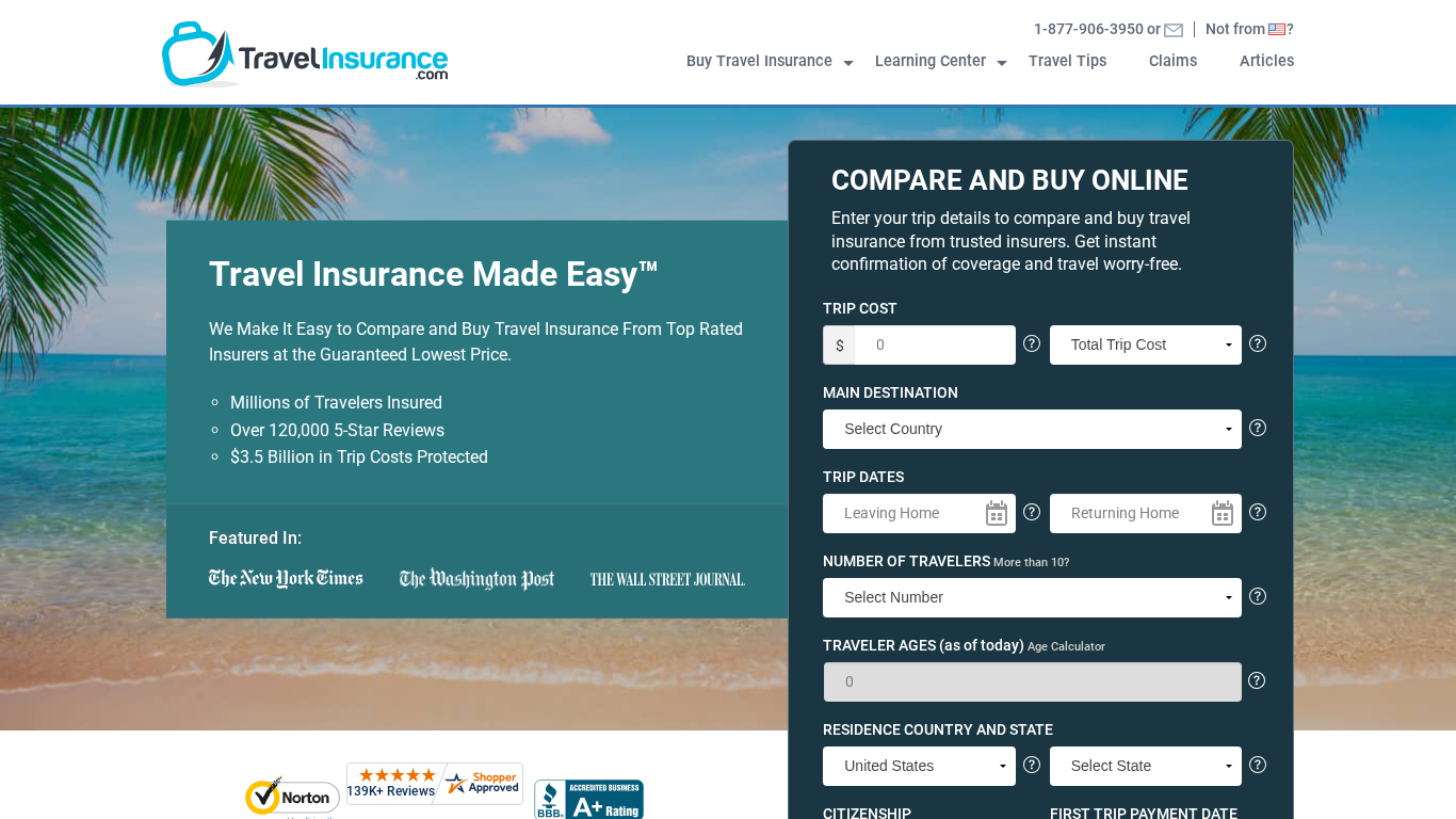 Programa de Afiliados de Travelinsurance.com