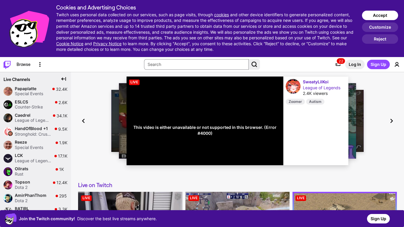 Programa de Afiliados de Twitch
