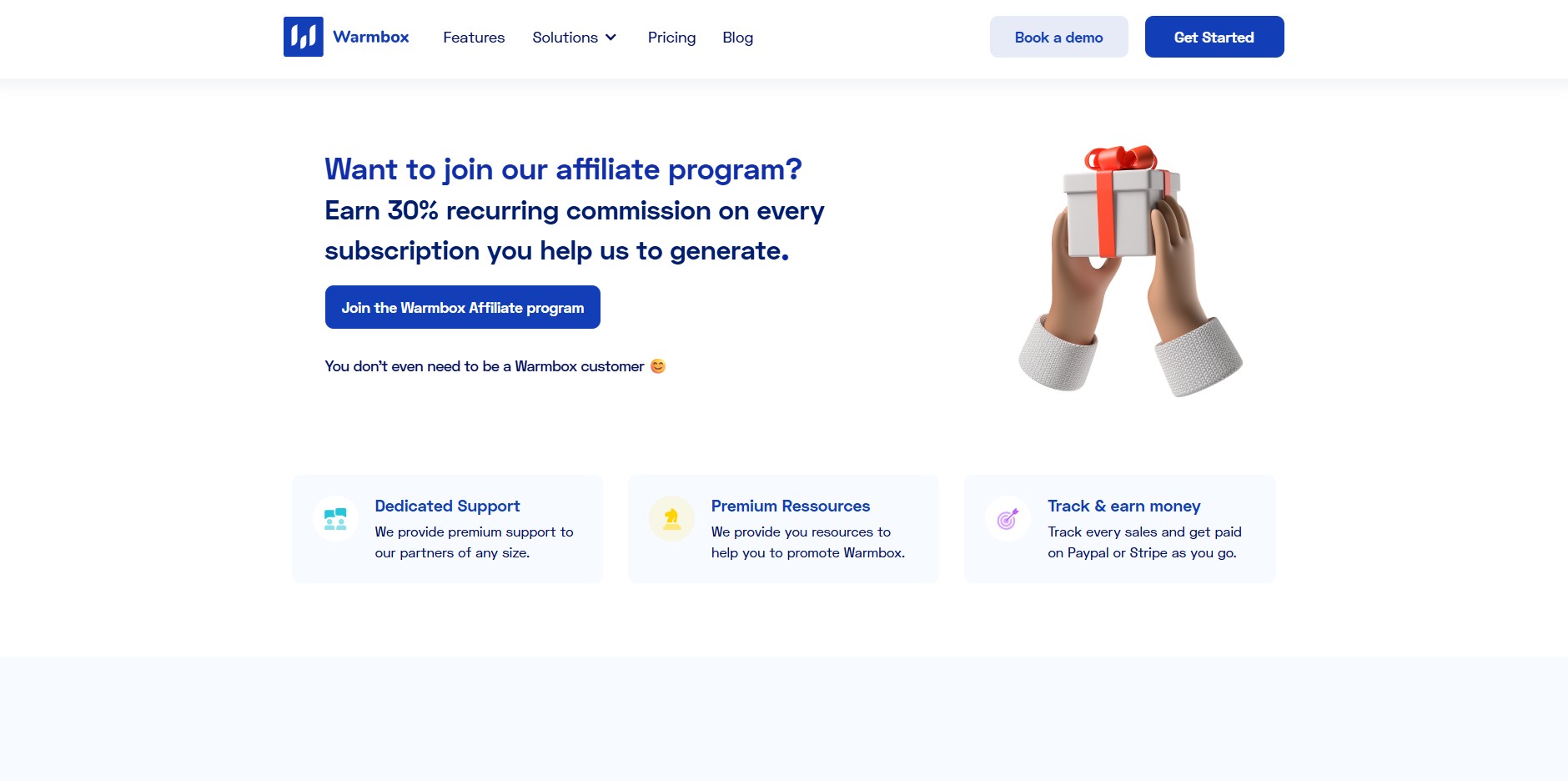 Programa de Afiliados de Warmbox.ai
