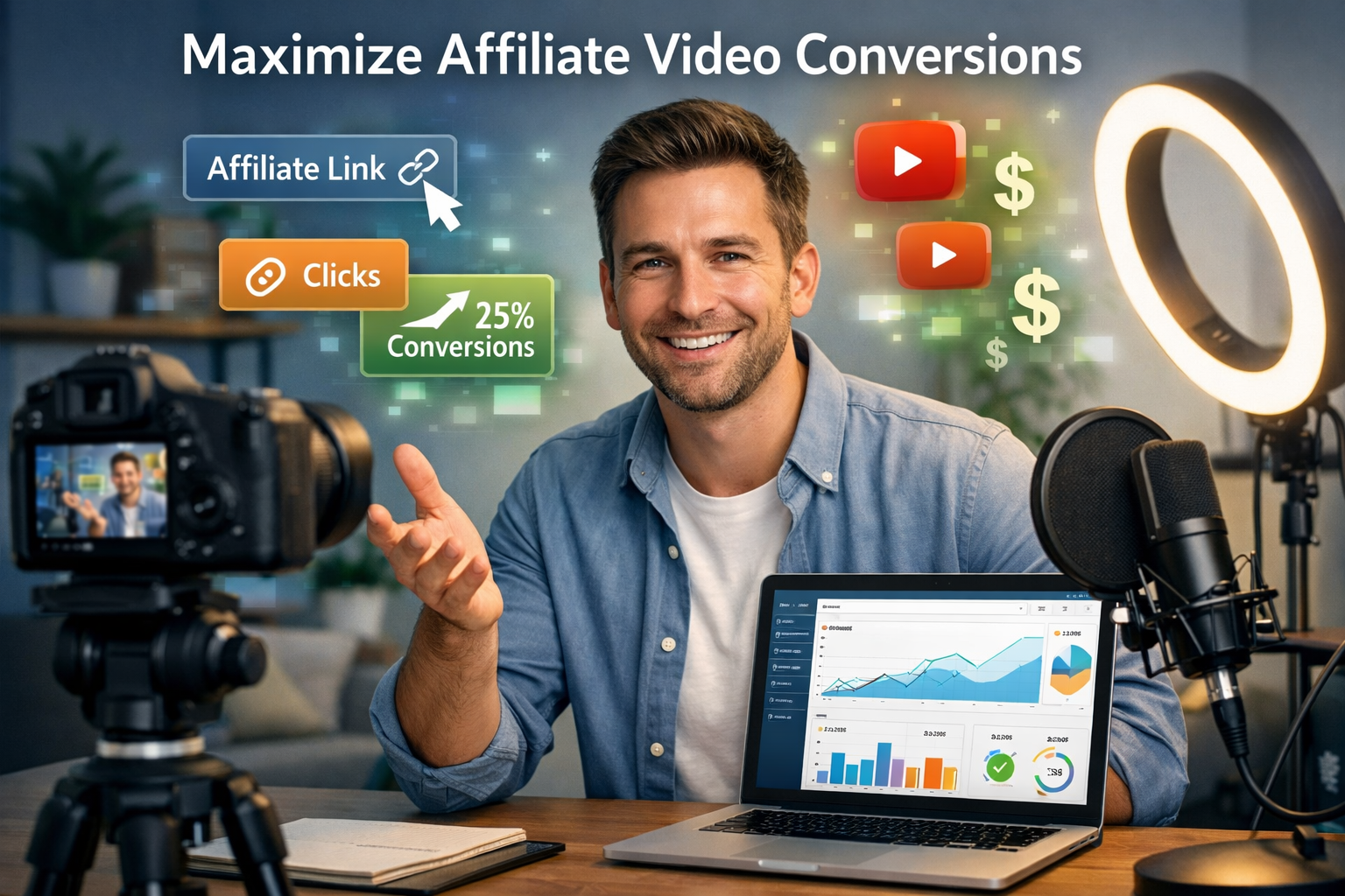 Cómo maximizar las conversiones con videos de afiliados