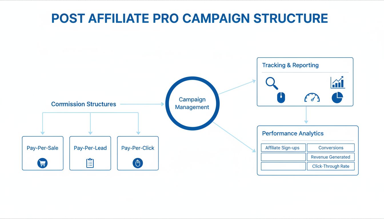 ¿Qué es una Campaña en Post Affiliate Pro? Guía Completa sobre Estructuras de Comisiones y Seguimiento