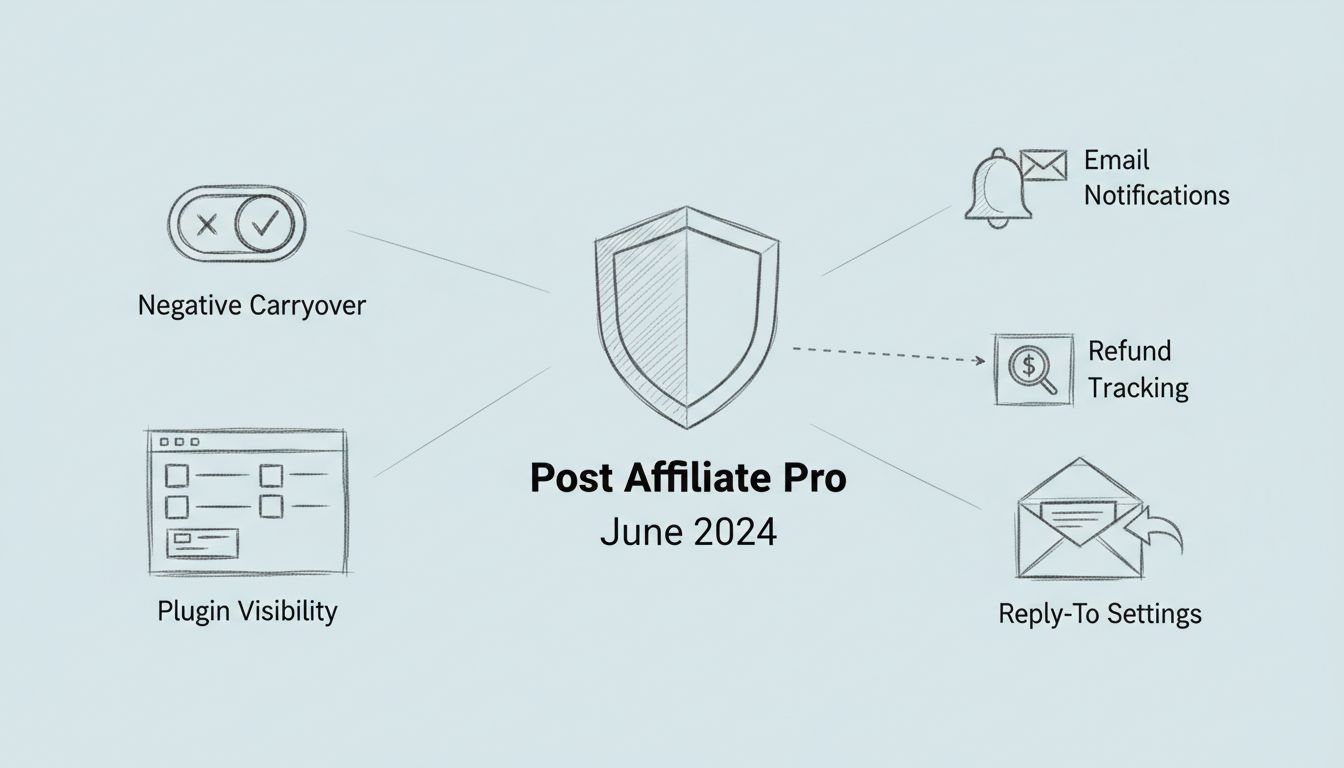 Guía completa de las novedades de Post Affiliate Pro en junio de 2024